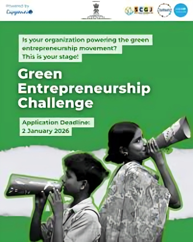 Call For Applications: Green Entrepreneurship Challenge