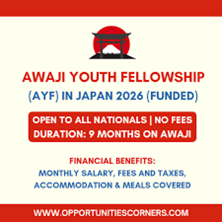 Call For Applications : Awaji Youth Federation Fellowship for Emerging Leaders 2026
