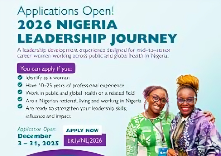 Call For Applications: WomenLift Health x WILAN Nigeria Leadership 2026 (Fully Funded 12-Month Program)