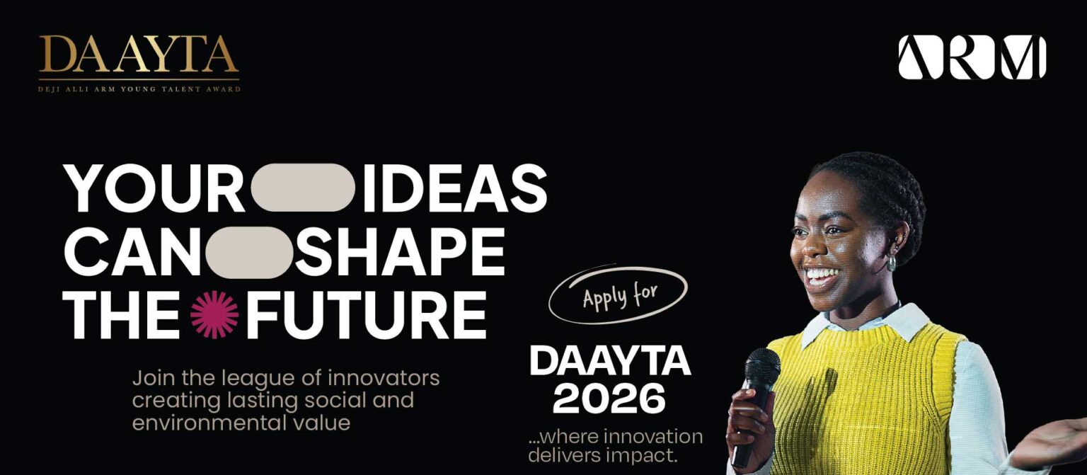 Call For Applications: Deji Alli ARM Young Talent Award (DAAYTA) 2026 Nigerian Entrepreneurs (₦12,000,000 in Funding)