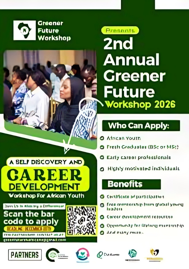 Call For Applications: Greener Future Workshop Mentorship Program for African Youth