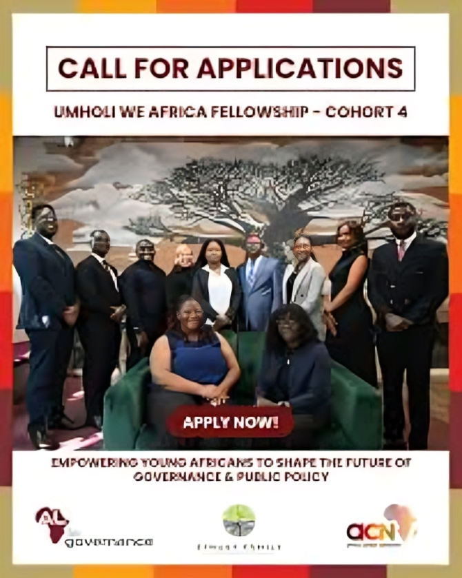 Call for Applications: Umholi we Africa (UwA) Fellowship 2026 for  African 