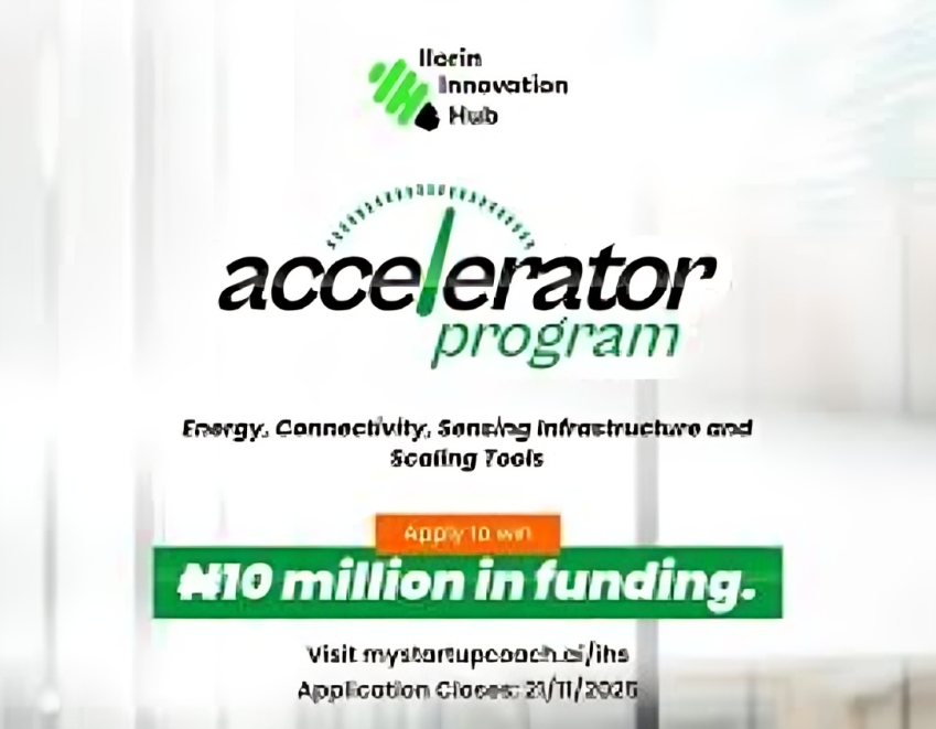 Call For Applications: Ilorin Innovation Hub Accelerator Program 2025 (₦10 Million in Funding)