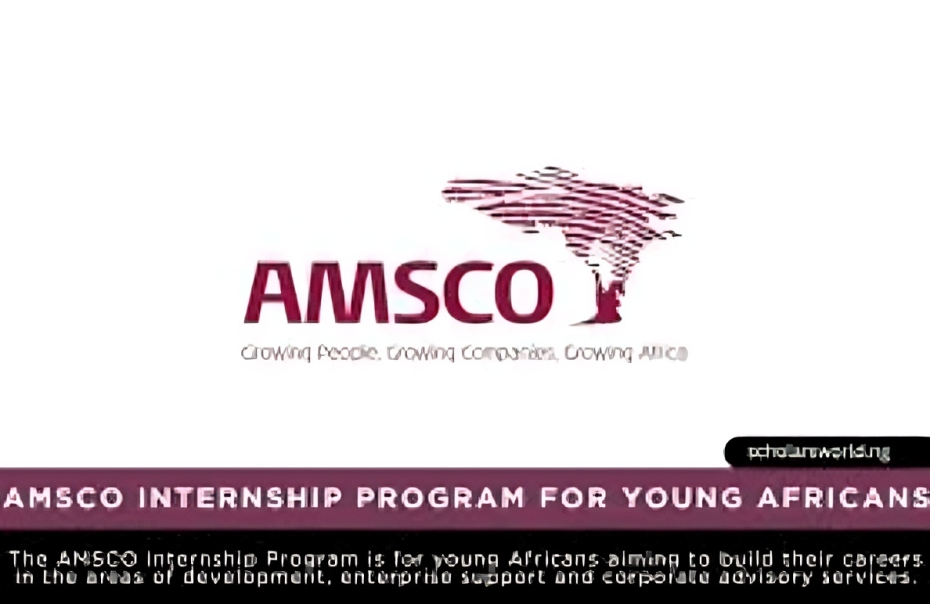 Call for Applications: AMSCO Internship Program for Young African 2026