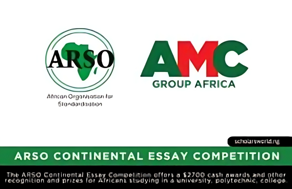 Call for Applications: ARSO Continental Essay Competition 2025/2026 ( Up To $250,000 Prize)