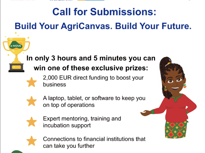 Call for Submissions: Build Your AgriCanvas. Build Your Future (€2,000, Mentorship & Tools)