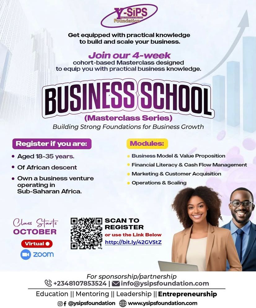  Call for Applications: YSIPS Business School Masterclass 2025(4-Week Virtual Program)