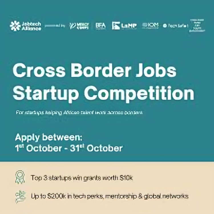 Call for Solutions: Cross Border Jobs Startup Competition($30,000 in Grant )