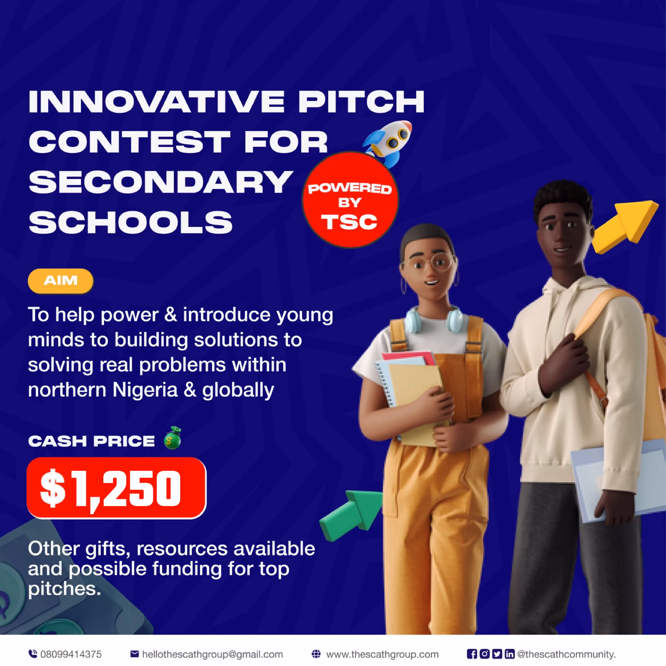 Call for Applications: Innovation Pitch Contest 2025 ( Up to N2 Million Prize Pool for Secondary School Students)