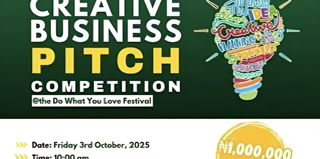 Call for Applications: NYEN Creative Business Pitch Competition (N1Million Cash Prize)