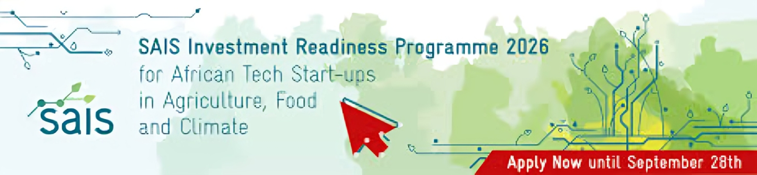 Call for Applications: GIZ SAIS Investment Readiness Program 2026 for African AgTech Start-ups (Up to €20,000 Funding)