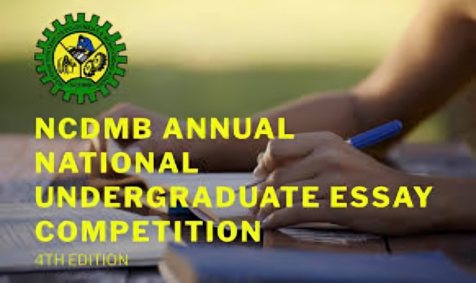 Call For Applications: NCDMB Annual National Undergraduate Essay Competition (Up to N1 Million Grant, Laptop, and National Recognition)
