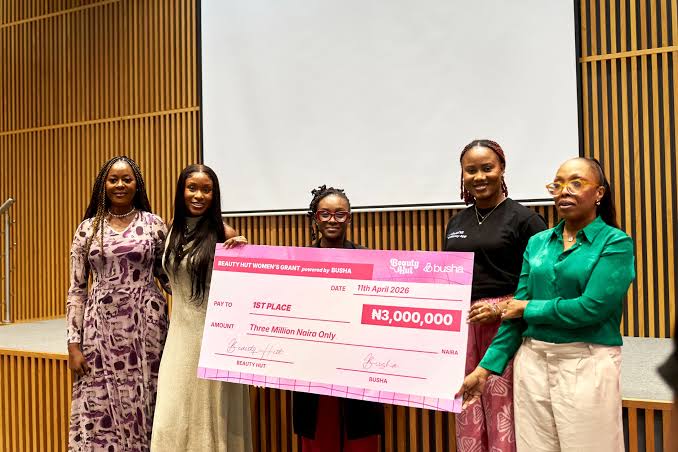 Busha and Beauty Hut Africa Award ₦6 Million to Female Beauty Founders in Nigeria