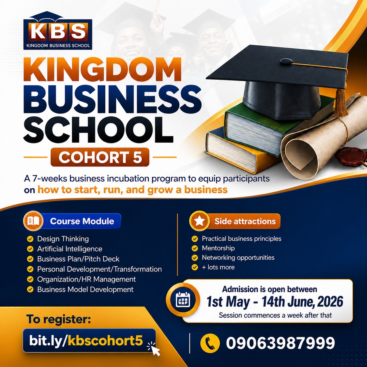 Kingdom Business School Cohort 5 Opens Applications for Entrepreneurs and Startup Founders