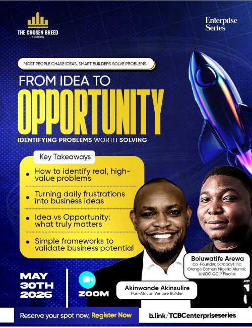 From Ideas to Opportunity: TCBC Free Enterprise Series Opens Registration for Aspiring Entrepreneurs