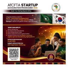 AfCFTA Startup Acceleration Program 2026 Opens for African Startups Expanding into Global Markets.