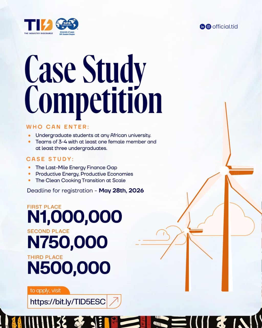 TID 5.0 Energy Startup Challenge 2026: Win Up to ₦2.5 Million for Your Energy Innovation