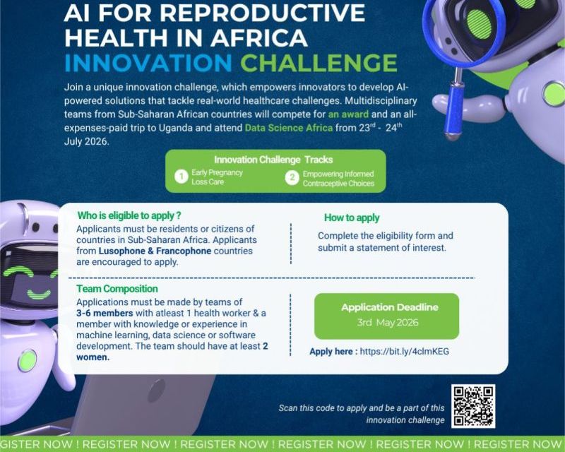 AI for Reproductive Health Innovation Challenge 2026: Win Funding and Travel to Uganda