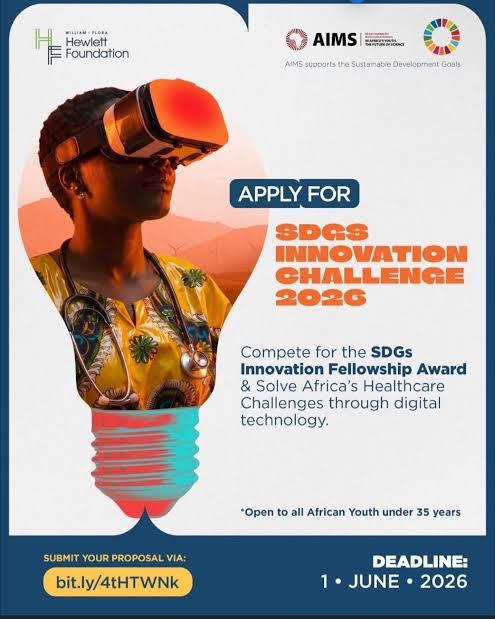 AIMS SDGs Innovation Challenge 2026 Opens for Young Africans Building Impact-Driven Solutions
