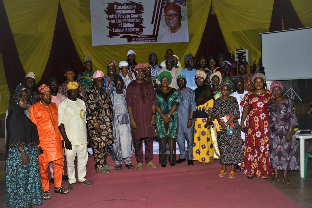 Oyo State Launches Digital Labour and Skills Database to Connect Workers with Opportunities